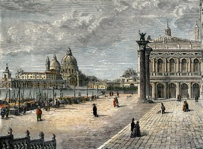 Piazzetta di San Marco by English School